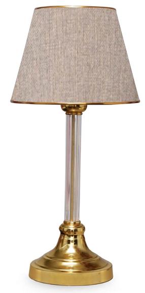 Galda stāvlampas Opviq AYD-2982, E27, 60W, bēša krās./zelta krās.