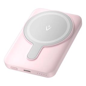Nešiojamas įkroviklis (Power bank) Vention FHSP0, 5000 mAh, 5 - 20 W, rožinė sp.