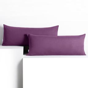 Dekoratyvinės pagalvėlės užvalkalas Restilo Amber, violetinė sp., 40 cm x 120 cm, 2 vnt.