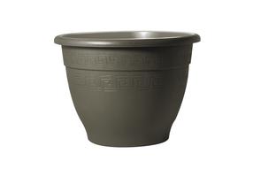 Puķu pods Plasticotto, plastmasa, Ø 37 cm, brūna krās.