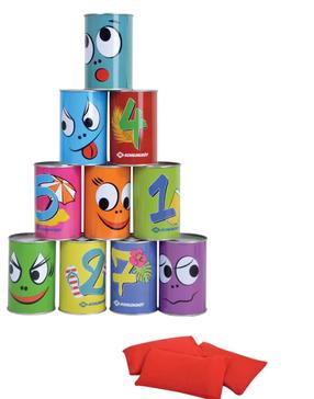 Lauko žaidimas Schildkrot Tin Can Toss, 6.5 cm x 6.5 cm, įvairių spalvų