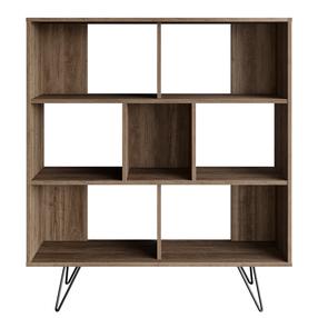 Pastatoma lentyna Kalune Design Mistico 788DEC4029, riešuto sp., 132.2 cm x 120 cm x 29.5 cm