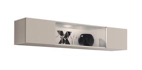 Vitrina ASM Fly 52, smėlio, 160 cm x 29 cm x 30 cm