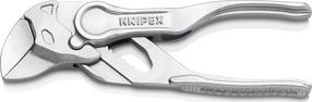 Replės ir veržliaraktis santechninės/universalios/kirpimui Knipex Pliers Wrenches XS, 86 04 100, 100 mm
