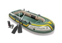 Pripučiama valtis Intex SEAHAWK 3 Boat Set, 12.7 kg, 295 cm x 137 cm x 43 cm