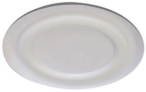Šviestuvas lubų CristalRecord Jara, LED, 3000 °K, balta sp. / pilka sp., 70 x 70 cm
