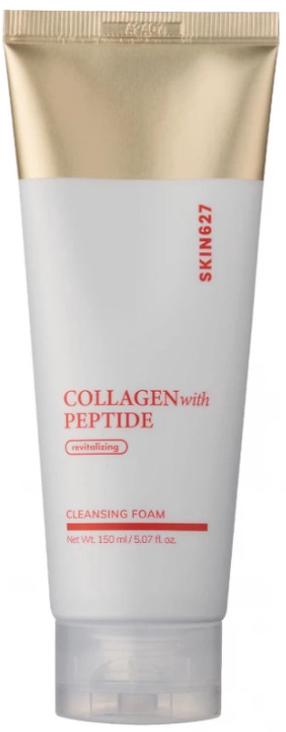 Очищающая пенка для лица Skin627 Collagen with Peptide Revitalizing