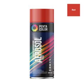 Aerosoolvärv Pentacolor High temperature, kuumuskindel, punane v., 0.4 l