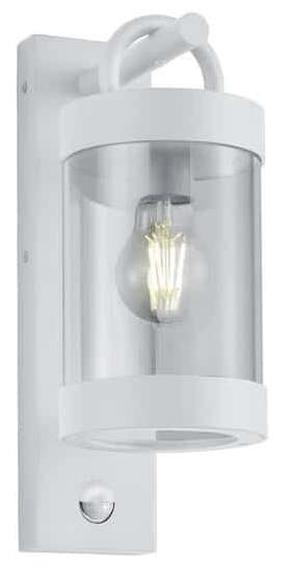 Āra sienas lampa Trio Sambesi 204169131, 28W, E27, IP44, balta krās., 12 cm x 33 cm