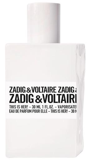 Parfimērijas ūdens Zadig & Voltaire This is Her!, 30 ml