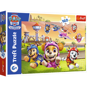 Dėlionė Trefl Paw Patrol The Dogs Are On Top 15432, 27.5 cm x 41 cm, 160 vnt., įvairių spalvų