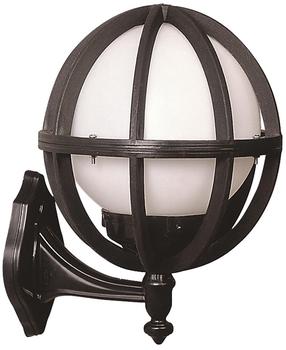 Sieninis lauko šviestuvas Opviq BAP-68080-BSY-M3-OP, 60W, E27, IP65, juoda sp., 28 cm x 34 cm
