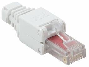 Savienojums Logilink UTP Cat.6 Mod MP0025 RJ-45, balta krās.