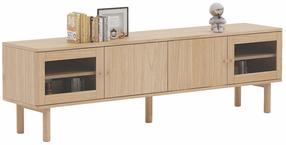 TV staliukas Home4you Hansen, rusva sp., 40 cm x 160 cm x 55 cm