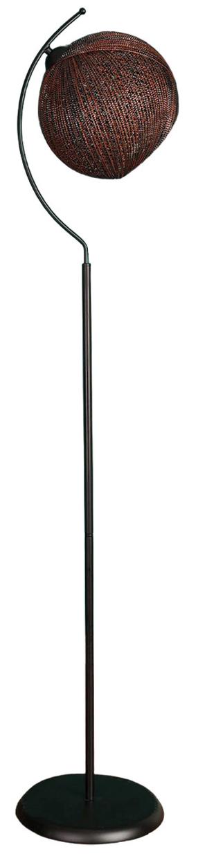 Stāvlampa Opviq Povimento, 60 W, E27, brūna krās./sarkana krās.