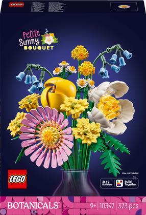 Konstruktors LEGO® Botanicals Mazā saulainā buķete 10347, 373 gab.
