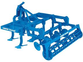 Игрушечный прицеп Bruder Disc Cultivator 02329, 1:16, синий цв.