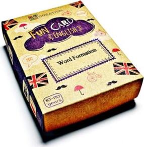 Kāršu spēle Creativo Fun Card English Word Formation 381039, EN