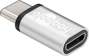 Vads Goobay USB-C to USB 2.0 Micro-B USB-C, Micro USB, pelēka krās.