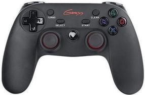Prece ar bojātu iepakojumu. Spēļu kontrolieris Genesis PV65 PS3, PC Wireless, melna krās.