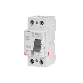 Srovės nuotėkio rėlė ETI EFI-P2 A 10kA, 2P, 25 A, 240 V, 30 mA