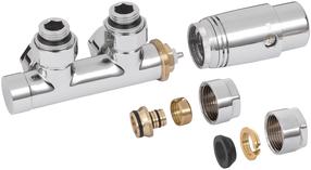 Ašinis termostatinis rinkinys Invena Douplex Prov, M30 x 1,5