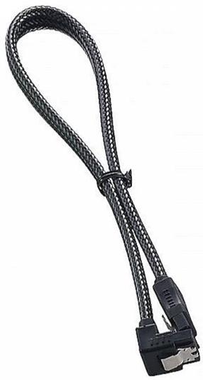Kabelis Cablemod ModMesh Right Angle SATA 3 SATA 3, SATA 3, 0.3 m, pilka
