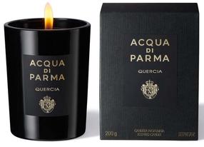 Svece, aromātiskā Acqua Di Parma Signatures Of The Sun Quercia, 1 - 50 h, 200 g, melna krās.