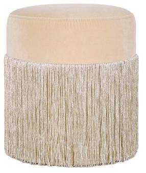Pufas Hanah Home Merkur 209FLF1256, kreminė sp., 45 cm x 45 cm x 40 cm