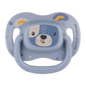 Соска Canpol Babies Cute Animals 34/924, 0 мес., синий цв.
