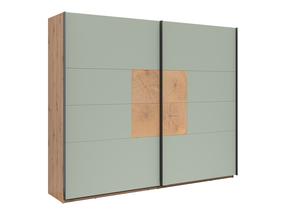 Spinta Sindara, žalia sp./artisan oak sp., 270 cm x 63.7 cm x 225.5 cm