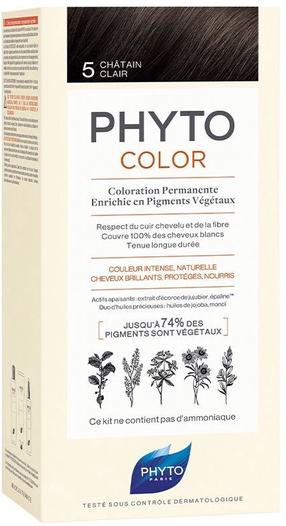 Juuksevärv Phyto Phytocolor, hele pruun v., 5, 112 ml