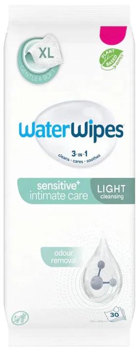 Intymios higienos servetėlės WaterWipes Sensitive+, 30 vnt.