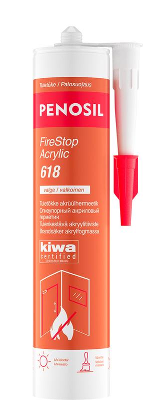 Герметик Penosil Firestop, 0.3 л, белый цв.