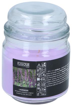 Svece, aromātiskā Lavender, 50 h, violeta krās.