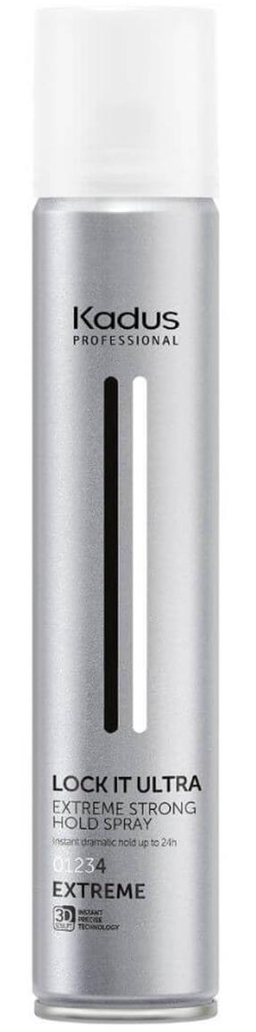 Matu laka Kadus Professional Lock It Ultra Extreme, 250 ml