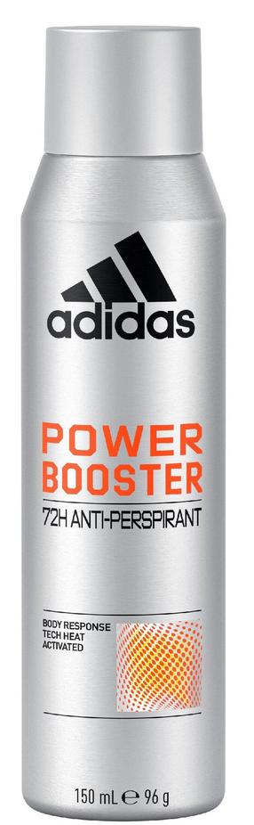 Vīriešu dezodorants Adidas Power Booster 72H, 150 ml