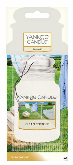 Auto õhuvärskendaja Yankee Candle Clean Cotton, 14 g