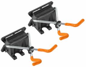 Держатель для инструментов Bradas DIY-HG1710, pvc, серебристый цв./черный цв./oранжевый цв., 2 шт.