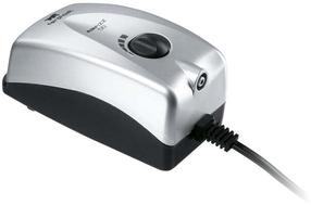 Воздушный насос Ferplast Airfuzz 50, серебристый цв./черный цв., 12.4 см
