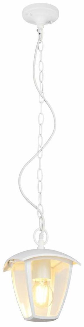 Piekarināma āra lampa Trio Venta, 10W, E27, IP44, balta krās., 17 cm x 82 cm