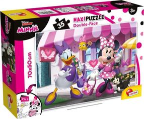 Puzle Lisciani Minnie 304-74136, 50 cm x 70 cm, 35 gab., daudzkrāsaina