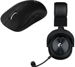 Belaidės žaidimų ausinės Logitech G Pro X PRO X, juoda sp.