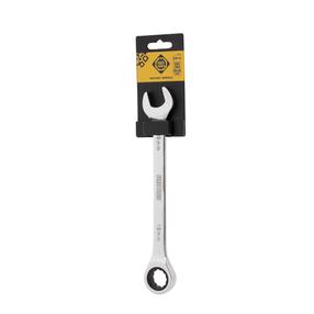 Kombinētā uzgriežņu atslēga ar reversu Forte Tools RCW19, 237 mm, 19 mm