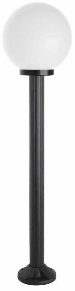 Pastatomas lauko šviestuvas Su-Ma Kule, 60W, E27, IP43, juoda sp., 25 cm x 125 cm