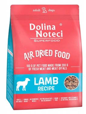 Sausā suņu barība Dolina Noteci Superfood Lamb, jēra gaļa, 1 kg