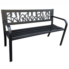 Āra sols Fancy Garden Lissa, melna krās., 124 cm x 56 cm x 75 cm
