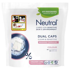 Pesukapslid Neutral DUO COLOR WASH, 24 tk