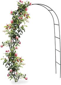 Prekė su pažeista pakuote. Augalo atrama PERG-N3214, 136 cm x 38 cm, 240 cm, metalas, žalia sp.