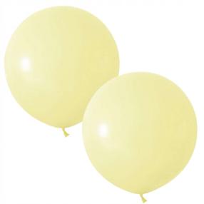 Balonu komplekti apaļš GoDan Beauty & Charm, dzeltena krās., 2 gab.